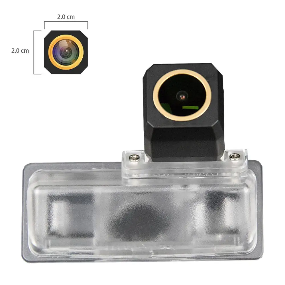 

Rear View Reversing Backup Camera for Nissan Bluebird 2015 2016 Nissan Tiida 2015-2016, HD 1280x720p Golden Night vision Camera