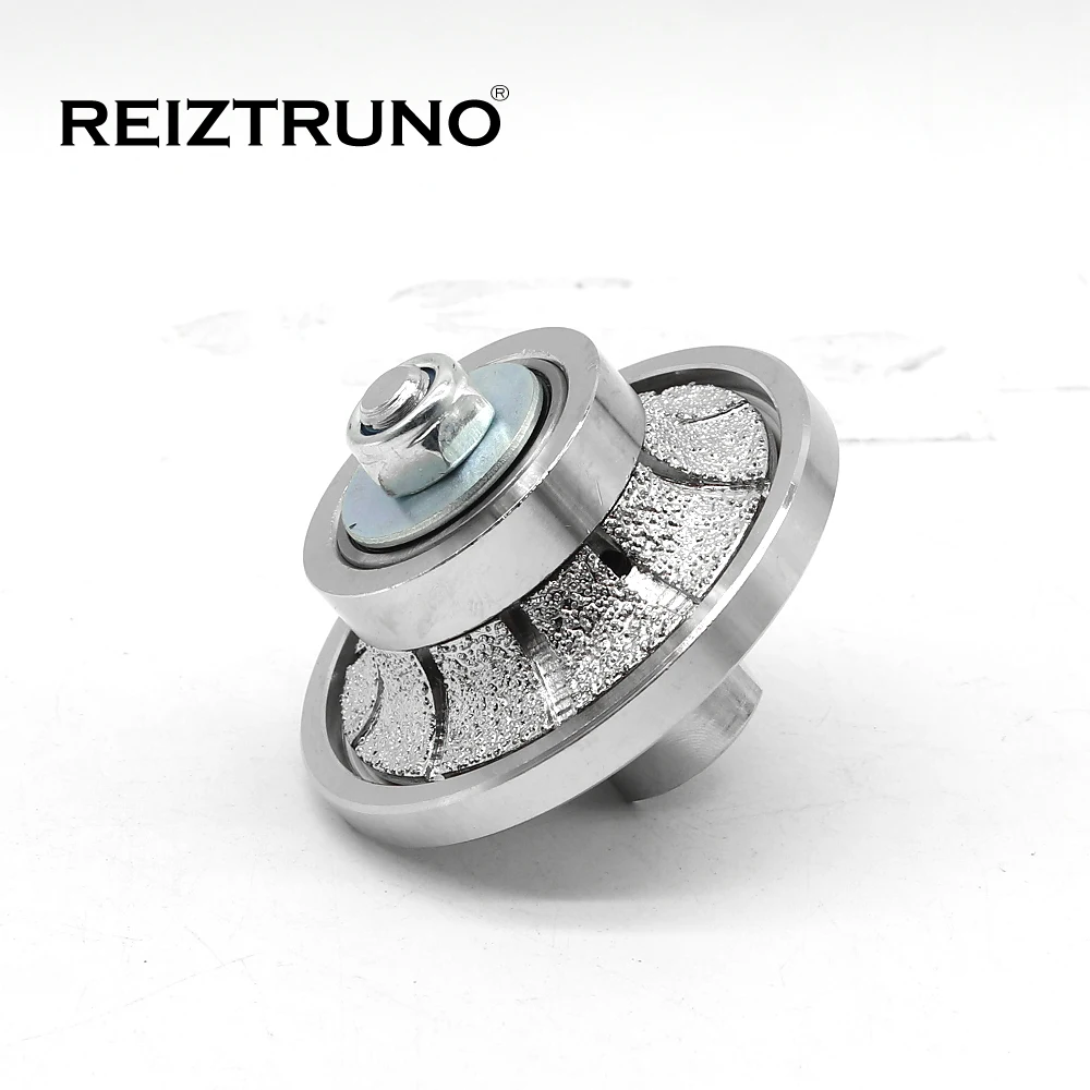 Reiztruno B10 (3/8インチ) 半径真空ろうダイヤモンド手profilers/手ルータービットルーティング御影石や大理石、D65mm、1pc