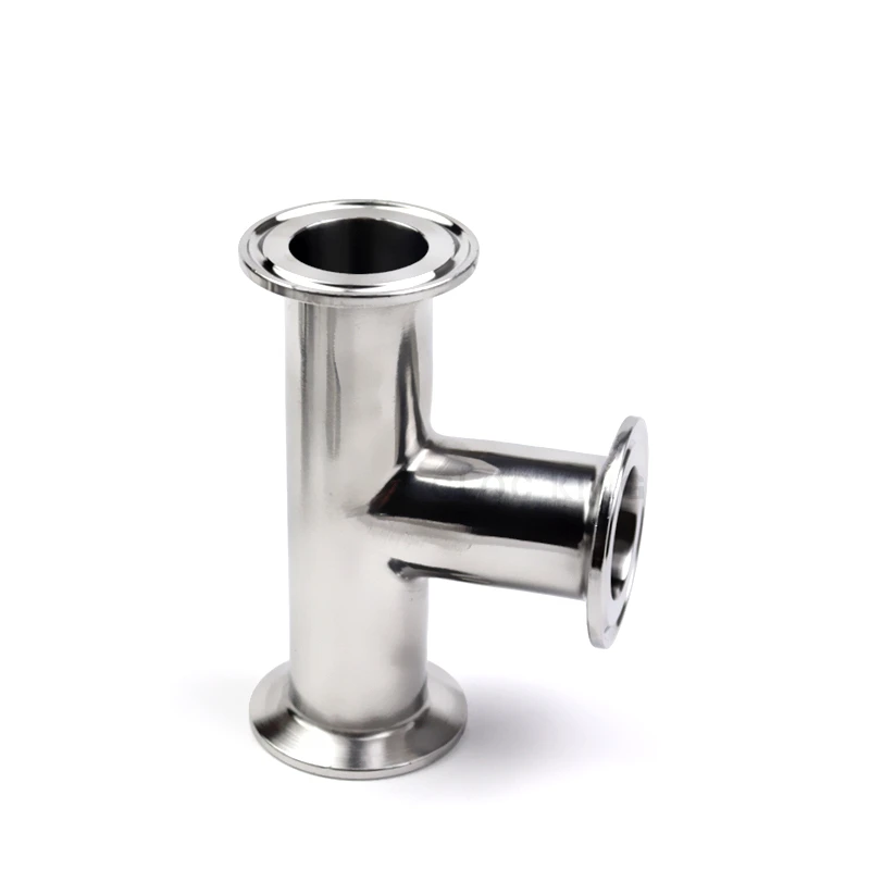 OD19mm-102mm (3/4 "-4") الفولاذ المقاوم للصدأ SS304/316L الصحية 3 طريقة المحملة الطويق 1.5 "2" 3 "4" OD50.5-119MM صالح 1.5 "-4" ثلاثي المشبك