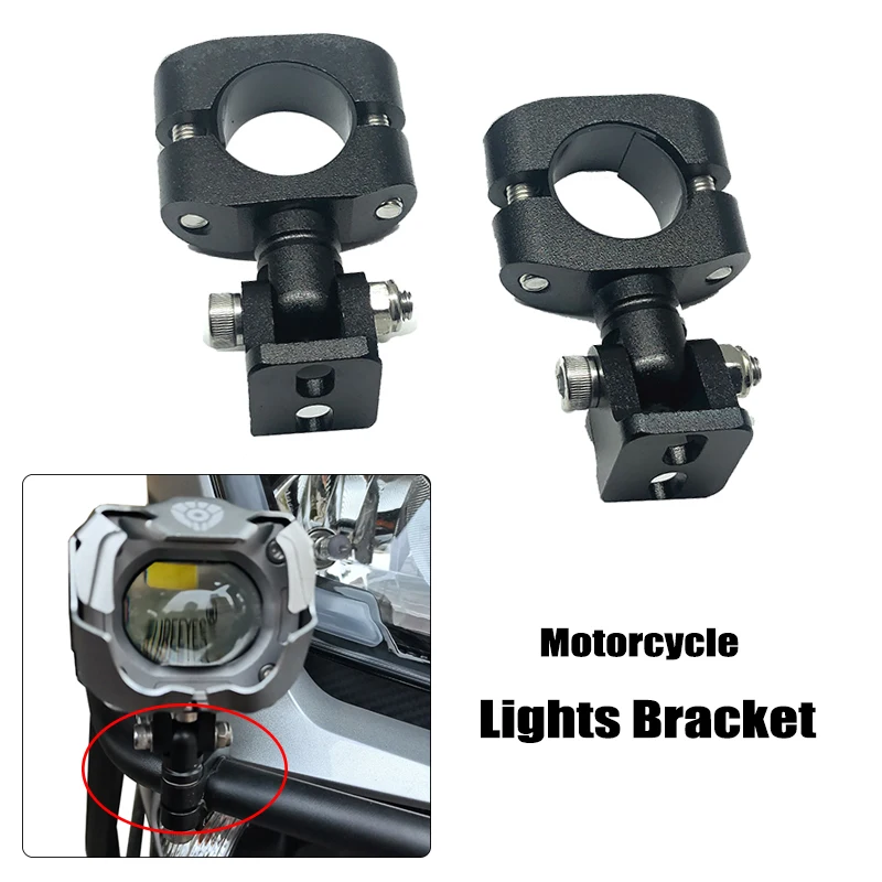 

R1200GS R1250GS LED Lights Bracket Auxiliary Lights Fog Lights Brackets For BMW R 1200 GS LC R 1250 GS ADV Adventure 2004-2022