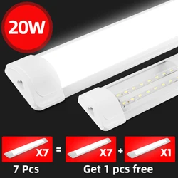 T5 T8 Led Tube Light 220 В 30 см 60 см 120 см Настенный светильник Лампа Лампада 20 Вт Tobe lampa 2FT 4FT Для дома Внутренняя кухня Освещение Люминесцентная лампа с супер яркой трубкой