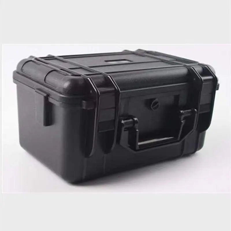 Portable Toolbox Plastic Waterproof Dry Tool Box Safety Equipment Storage Case Equipment Instrument Box Shockproof with Sponge