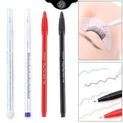 Sterile Skin Marker Pen Fixed Point Tattoo Skin Positioning Measuring Marker Eyebrow Skin Marker Eyelash Extension Grafting Tool