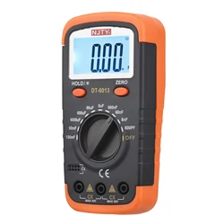 Digital Capacitance Meter with LCD Backlight Display 600pF to 100mF High Accuracy 6000 Counts Capacitor Tester Kit