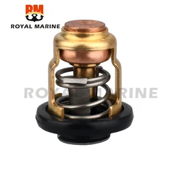 6E5-12411 Outboard Engine Thermostat 688-12411 6H3-12411 for Yamaha 2 stroke 15HP 25HP 30HP 40HP-250HP Outboard Engine parts 50°