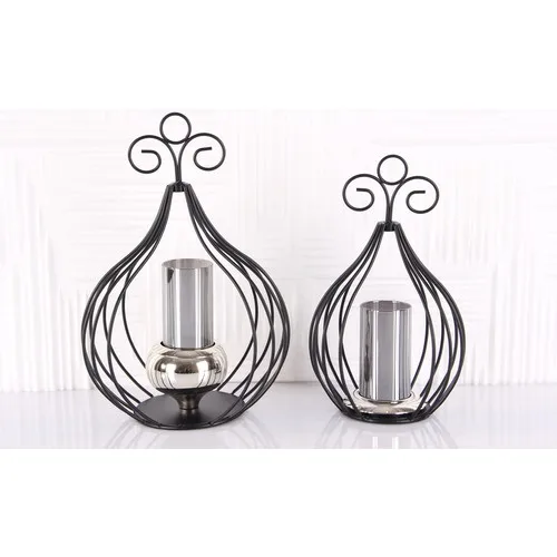 Marrlife Cage Candlestick 2'li