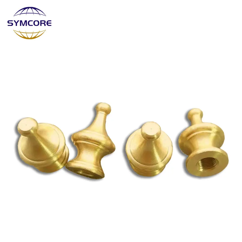 M10 Inner Tooth Nut with Fixed Screw Cover, Pure Copper, Crown, Table Lamp, Candle, Chandelier, DIY Decoration Accessories