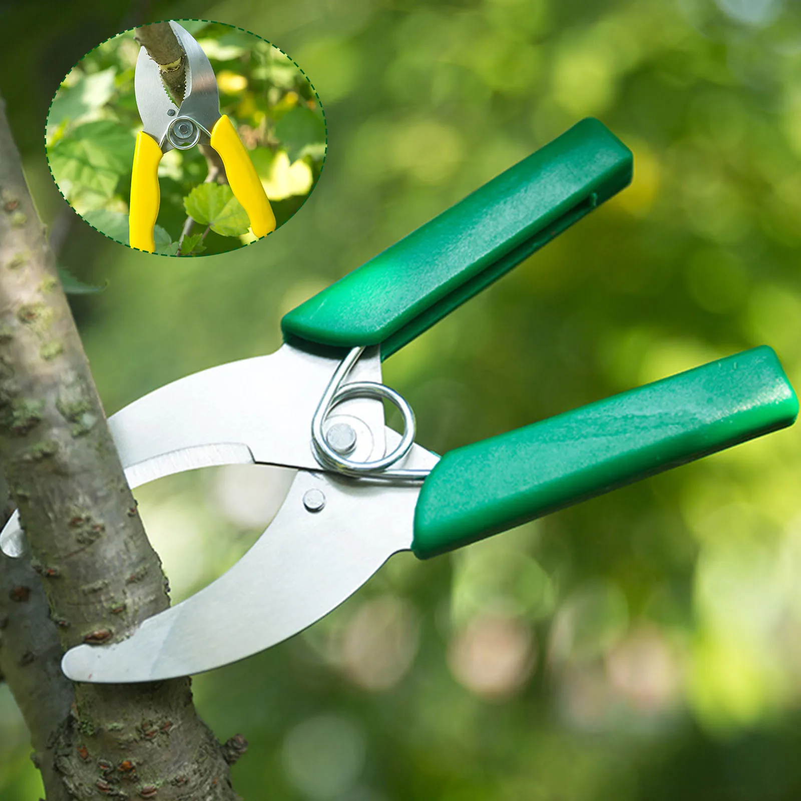 

1PC 2021 New Garden Tree Branches Ring Barking Cutter Scissor Girdling Shear Prunning Tools