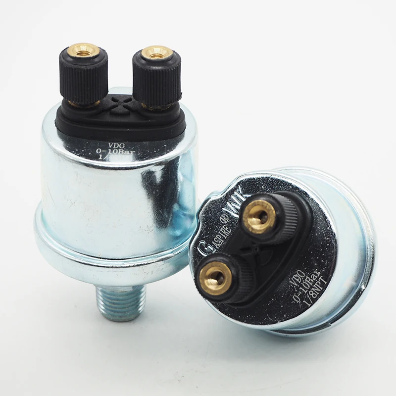 Fast Delivery VDO Oil Pressure Sensor  1/8 NPT 0-10 Bar Engine Parts, General Purpose With Alarm,10mm,13mm 1/4