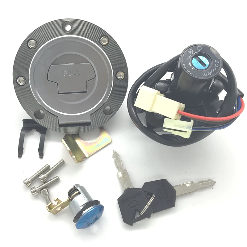 

Замок зажигания топливного газа кепки Lock комплект для Yamaha YZF-R6 2006-2015