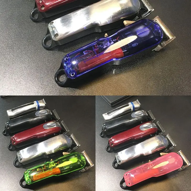 Trasparente Tagliatore di Capelli Top Alloggiamento Della Copertura Trasparente Parte Superiore Del Coperchio per Wahl 8148 Kit