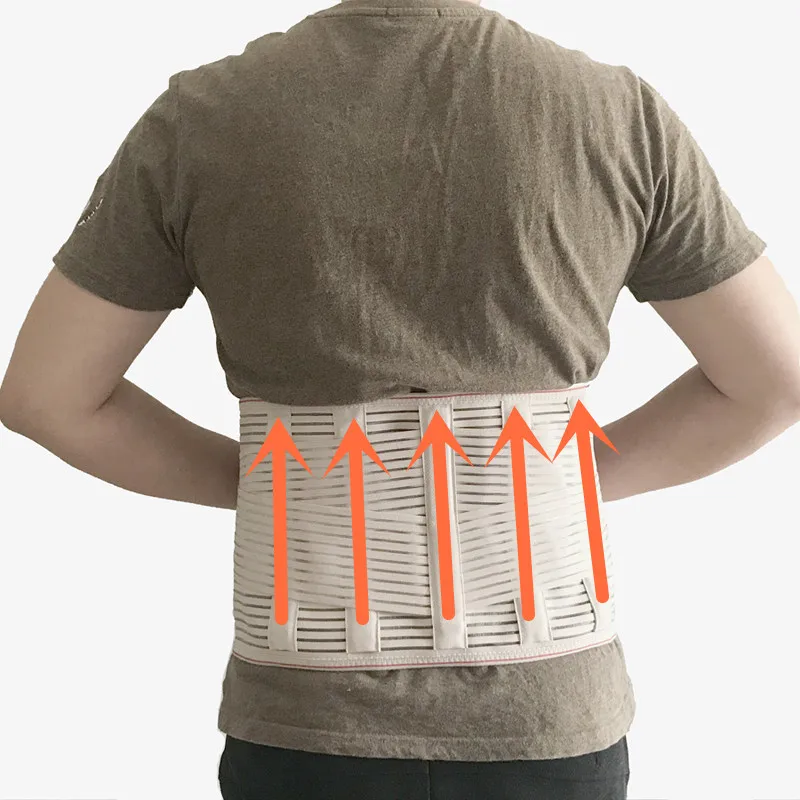 Breathable Lumbar Back Brace for Men and Women