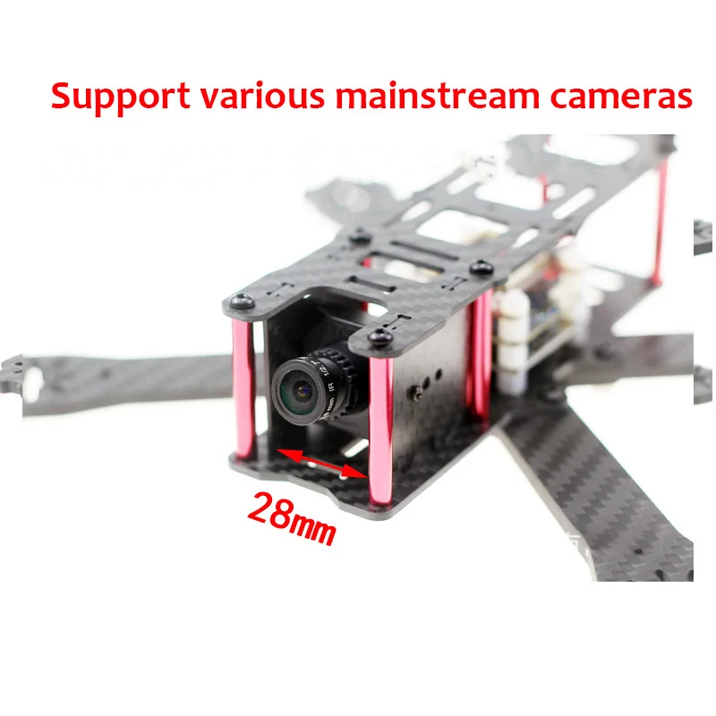 QAV-R 220mm DIY Mini Drone FPV Pure Carbon Fiber Quadcopter QAV-R 220 Cross Racing Quadcopter Frame