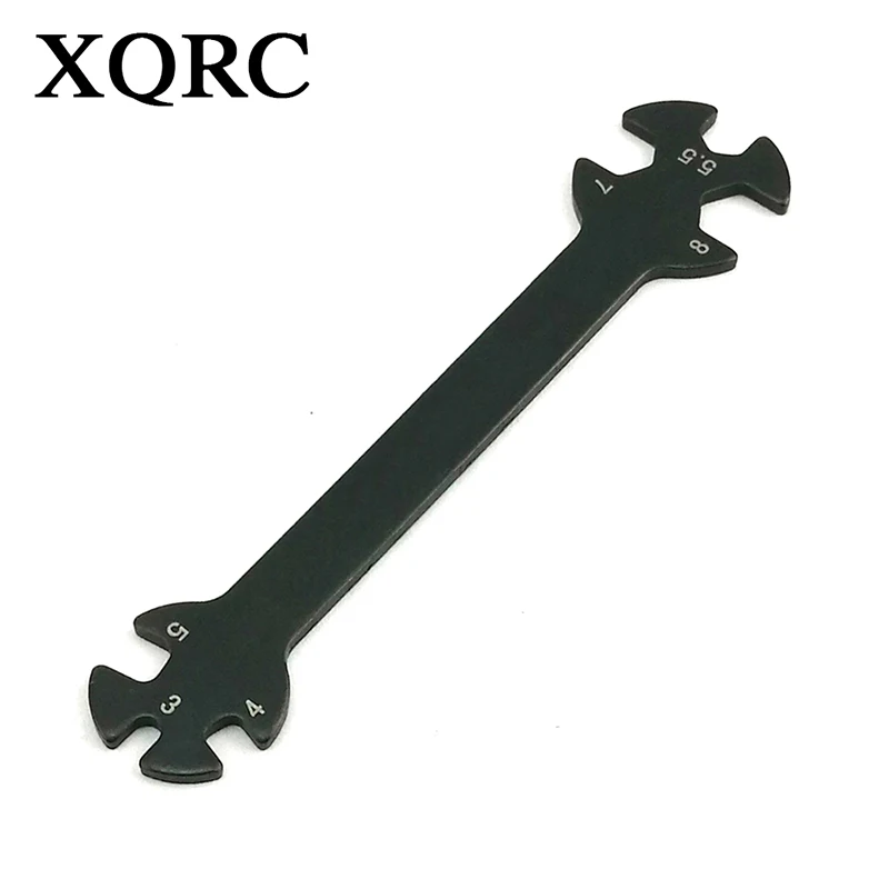 Multi functional 6-in-1 high-quality wrench 3 4 5 5 5.5 7 8mm suitable for RC remote control car pull rod nut multi in 1