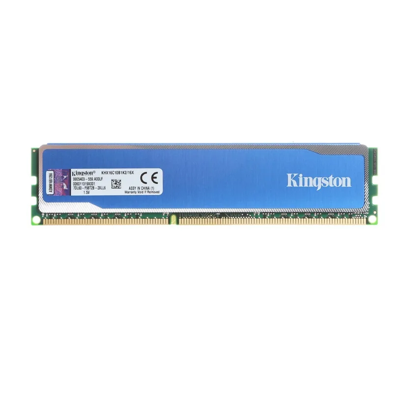 KINGSTON — Barrette de RAM HyperX Fury DDR3 4Go ou 8 Go d'occasion, module de mémoire vive pour ordinateur de bureau, fréquence 1600MHz ou 1866 MHz, PC3