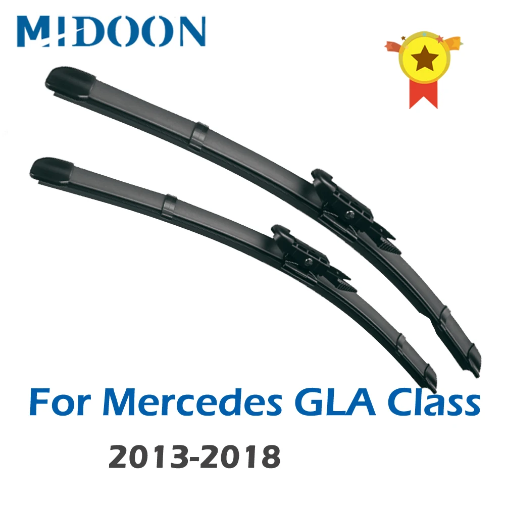 MIDOON Wiper Blades for Mercedes Benz GLA Class x156 Fit Pinch Tab Arms GLA 180 200 220 250 45 AMG CDI 4Matic