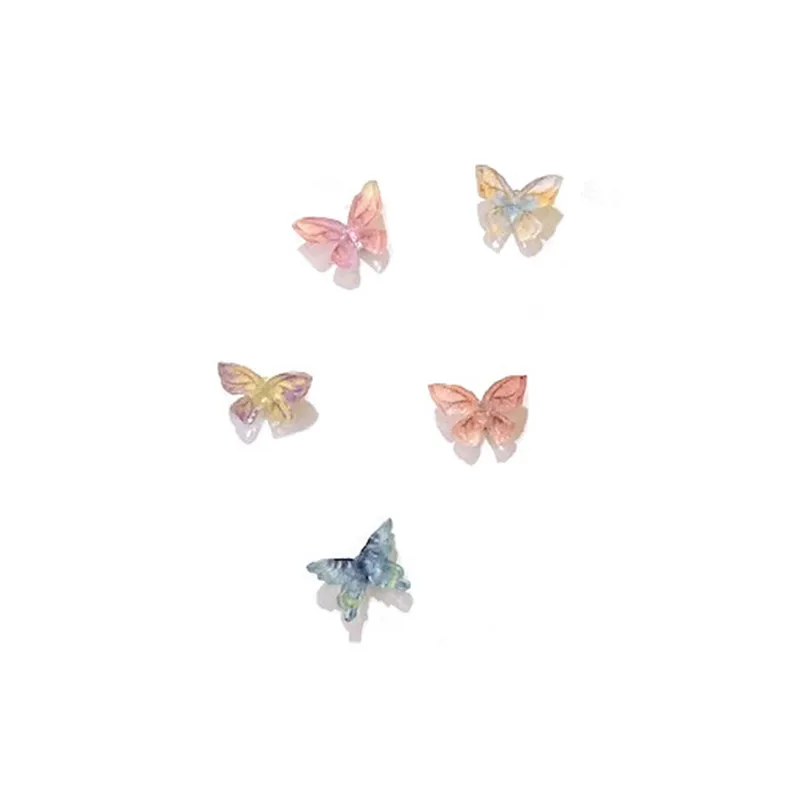 Small Butterfly Earrings for Women Cute 3D Butterflies Stud Earring Set Jewelry Hypoallergenic Sweet Accessories Girls Gift