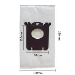 Vacuum Cleaner Dust Bag Filter Bags for Philips FC8585 FC8651\01 FC9170 FC9174 FC8296 FC9073 FC9160 Vacuum cleaner Bag Parts