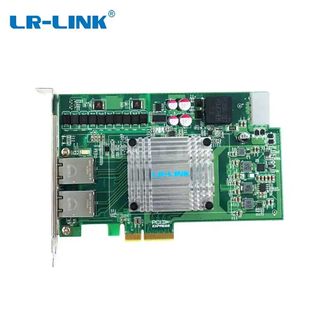 

LR-LINK 10G Ethernet Dual Port PCI Express POE+ network adapter frame grabber card intel x550 chipset