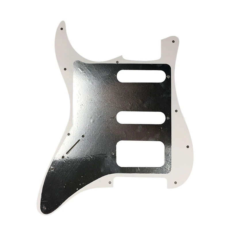 Feiman Guitar Accessories Pickguard For Fender Strat USA/Mexican Standard ST HSS No Control Hole Guitar Scratch Plate