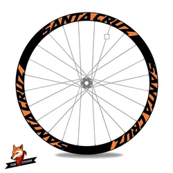 26er 27.5er  29er MTB Rim Wheel Sticker Cycle Reflective Mountain Bike Wheels Decal for SantaCruz