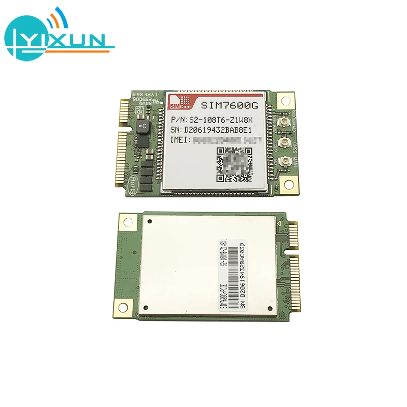 SIMCOM SIM7female SIM7600G MINI PCIE persévérance CAT1 LTE-FDD multibande/LTE-TDD/HSPA +/UMTS/EDGE/GStore S/101CAT-M & NB-IoT Global Tech