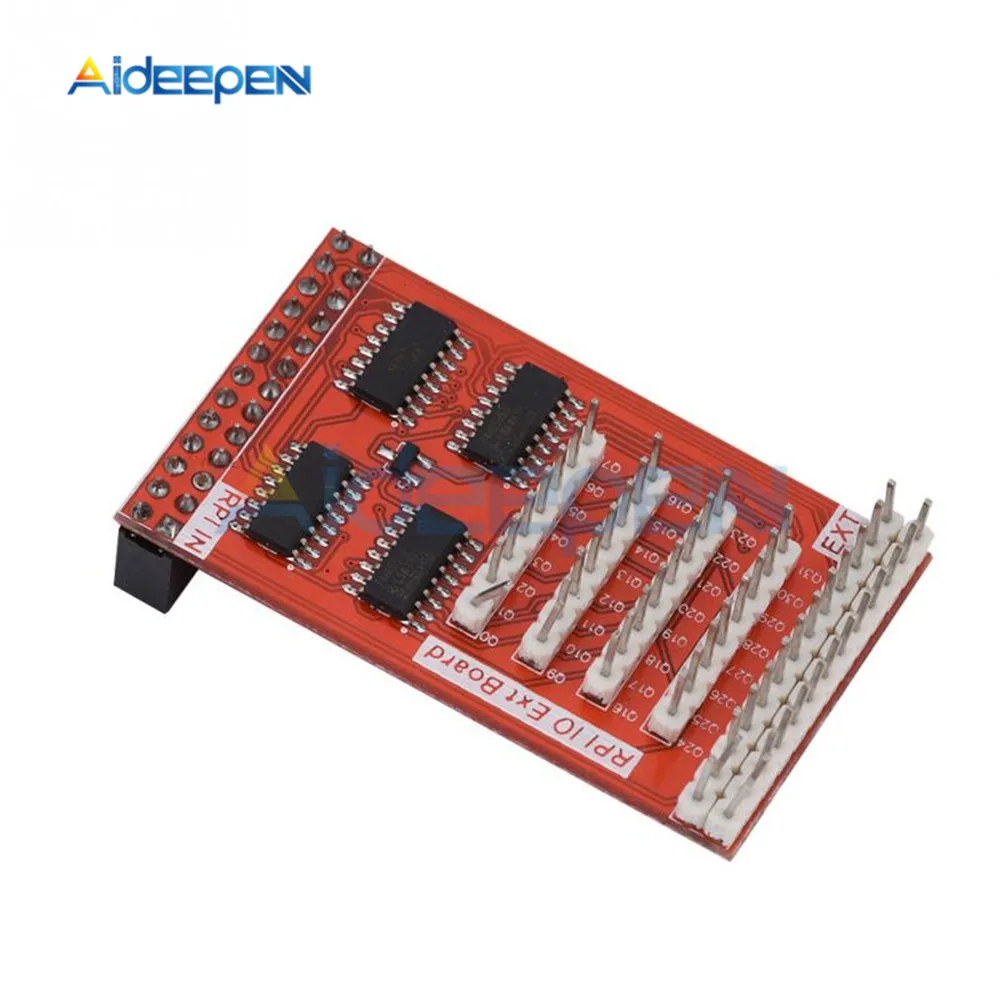 32 GPIO Expansion Module 8-bit Input & Output IO Extend Adapter Module for Raspberry Pi IO Extend Adapter 74HC595 Chip