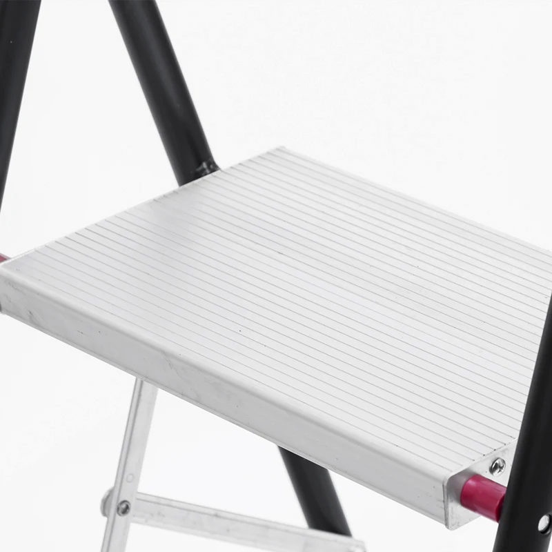 Multifunctional Folding Trolley Folding Household Small Ladder Mini Herringbone Ladder Aluminum Alloy Car Ladder Dual Use