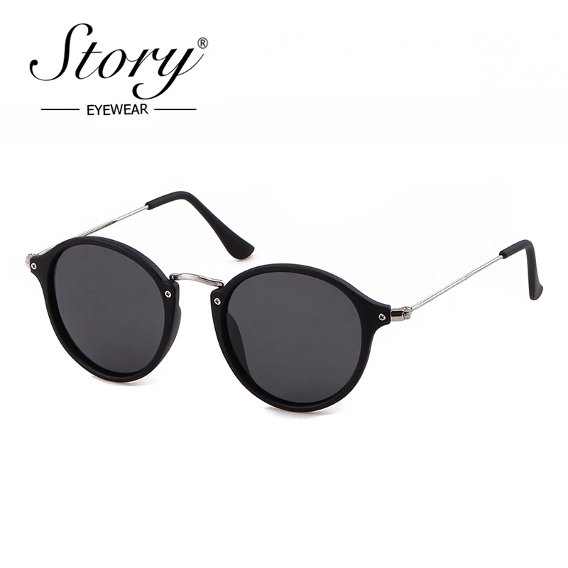 

STORY Vintage Round Polarized Sunglasses Men Women Brand Design Retro Sun Glasses for Driving Shades Gafas De Sol Para Hombre