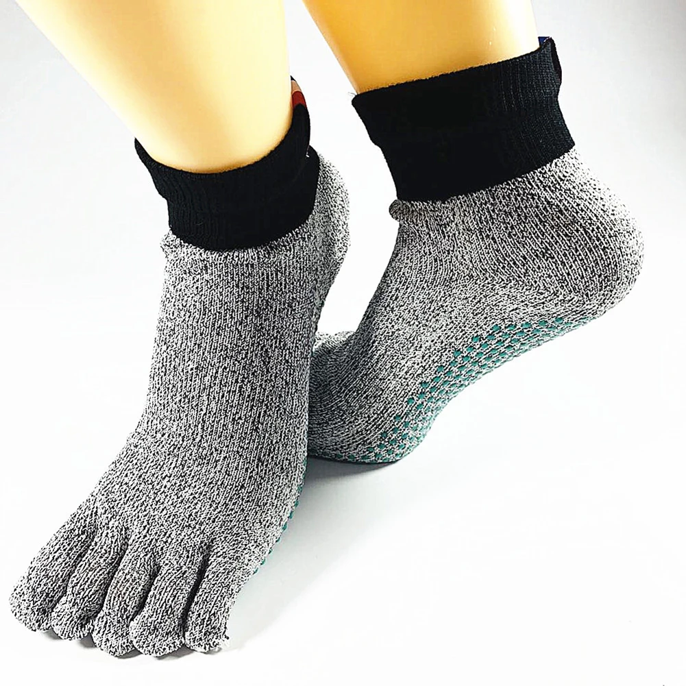 Chaussettes de randonnée en plein air anti-coupure et anti-crevaison pour hommes, 5 chaussettes Parker Crew, chaussures de sport pour 5 doigts,