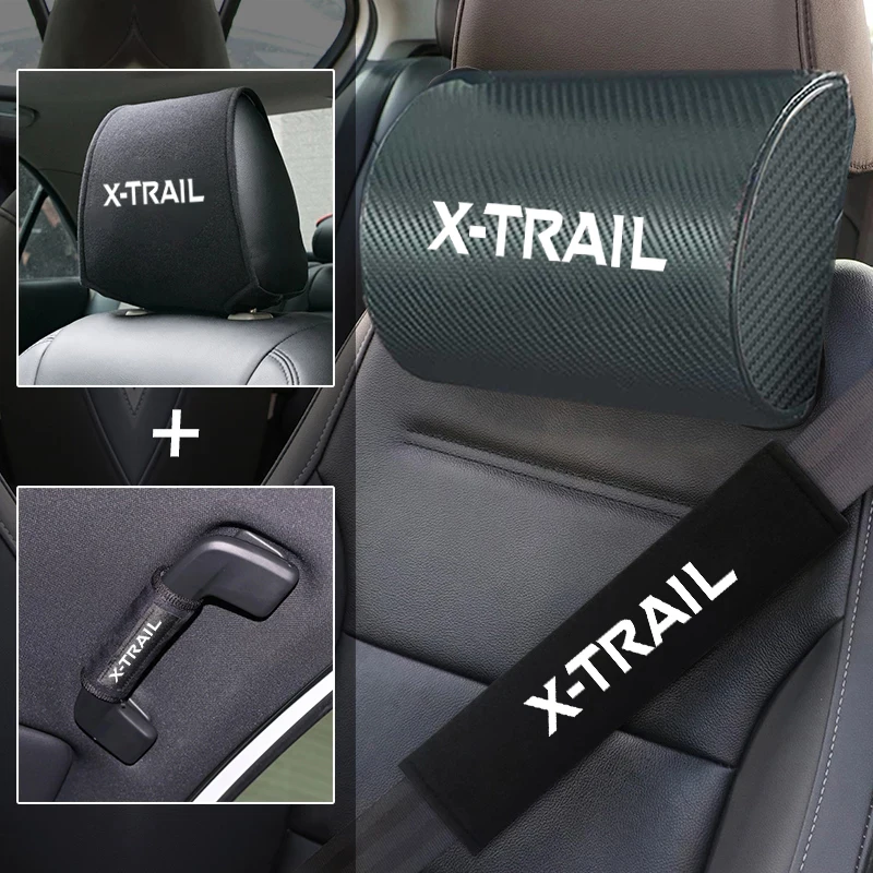 Автомобильные подушки для шеи, 1 шт., обе стороны, проекция, одиночный подголовник, чехол для Nissan X-Trail X Trail T32 T31 2008-2017 2018 2019 Автомобильные подушки для шеи, 1 шт., обе стороны, проекция, одиночный подголовник, чехол для Nissan X-Trail X Trail T32 T31 2008-2017 2018 2019