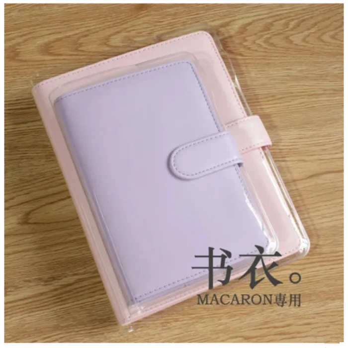 A6 Handbook Cover PVC Transparent Protective Film for Notebooks Notebook Case Can Be Customized Travelers Notebook Accessories