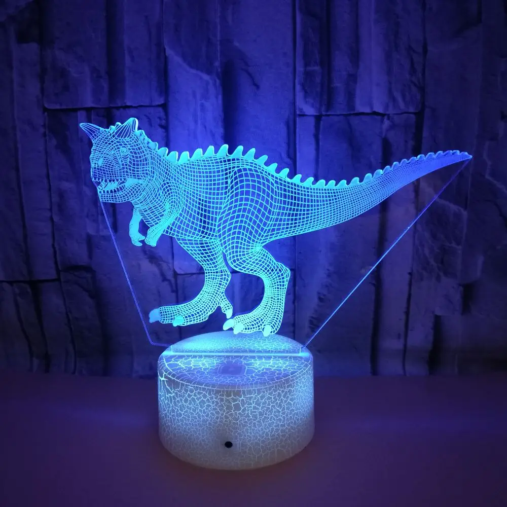 3D LED Night Light Lamp Dinosaur Series 16Color 3D Night light Remote Control Table Lamps Toys Gift For kid Home Decoration