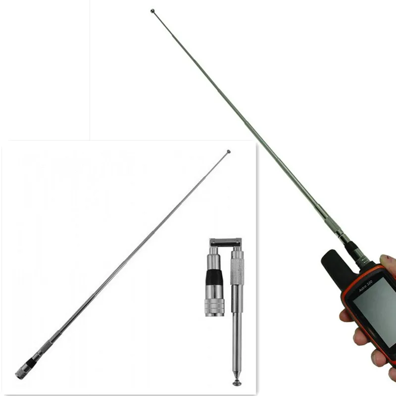 Antena gps garmin de largo alcance telescópica VHF, señal fuerte de 119cm, astro 320, 220, alpha100, 200i