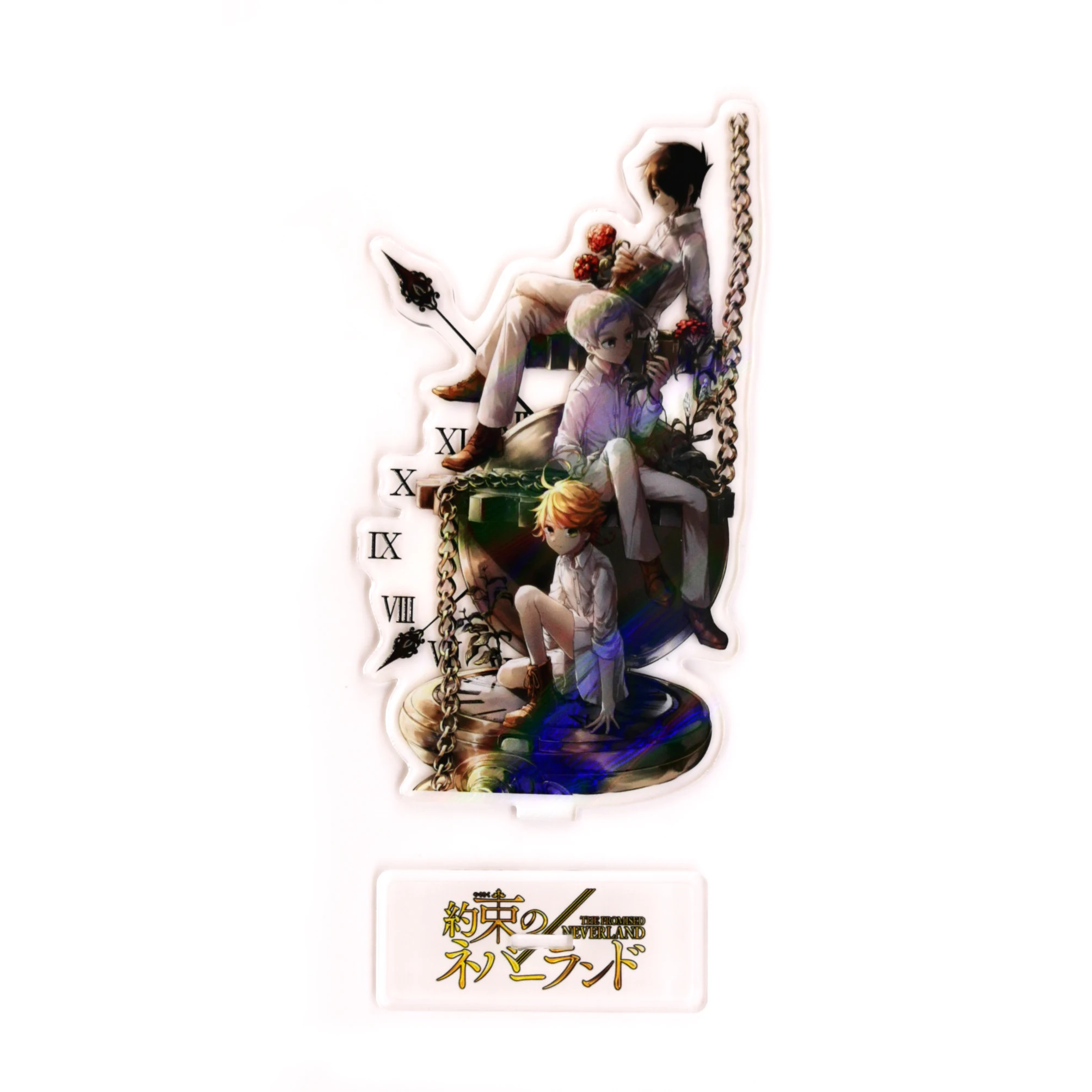 Yakusoku no The Promised Neverland Emma Norman Ray group GM acrylic stand figure model plate holder topper anime