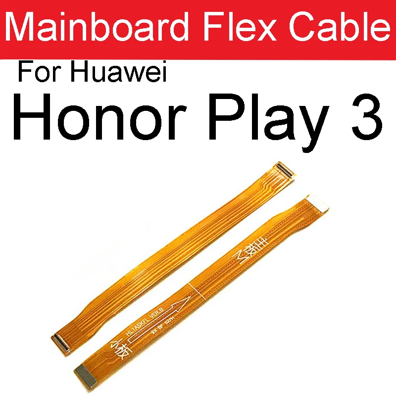 LCD Mainboard Flex Cable For Huawei Honor Play 3 4 4T 4T Pro 5T Active Main Board Motherboard Flex Ribbon Replacement Parts