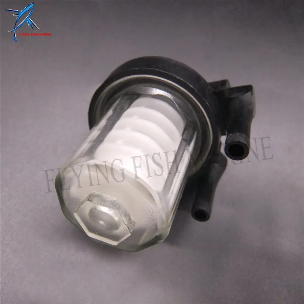 Fuel Filter 346-02230-0 346022300 346022300M 3AD-02230-0 3AD022300 for Tohatsu 4HP 5HP 6HP 9.9HP-140 HP, 6mm 1/4