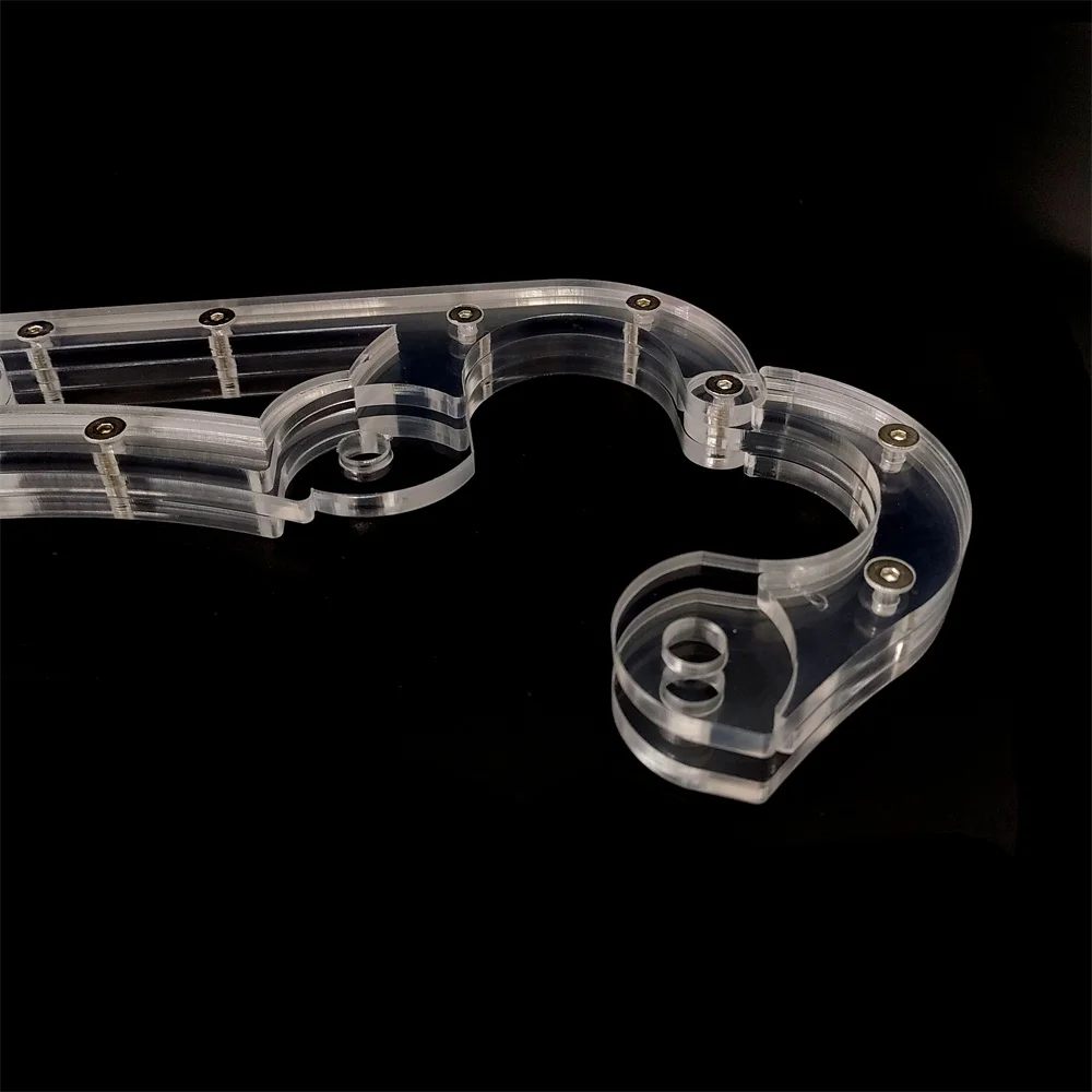 Clear Crystal Pillory Cangue Neck Collar Oval Handcuffs Wrist Restraint Lock Slave Bondage Yoke Adults Sex Toy For Male Female