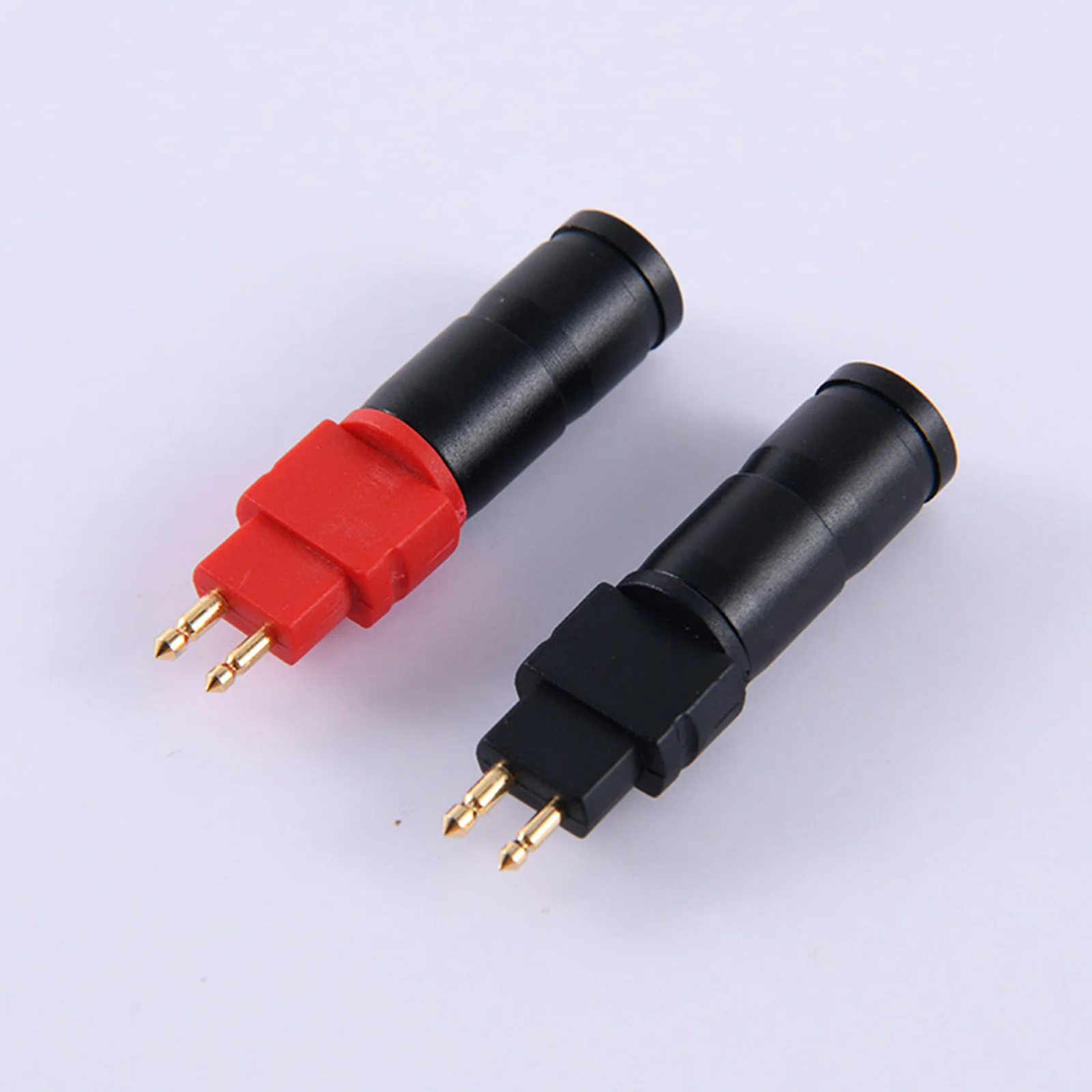 2 قطعة دبابيس سماعة مطلية بالذهب ل Sennheiser HD580 HD600 HD650 HD660S استبدال سماعة كابل دبوس موصلات