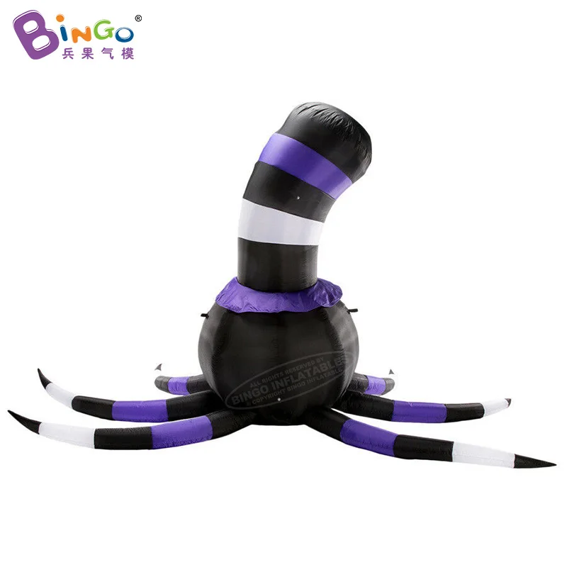 Customized 2.5x1.5 meters inflatable halloween spider / spider halloween decoration inflatable toys