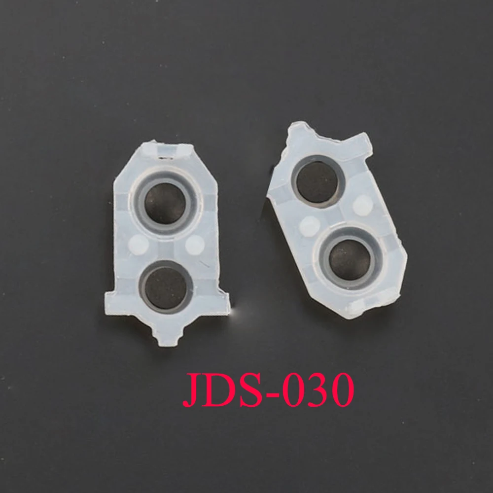 Conductive rubber pad JDS 001 011 020 030 040 050 JDM 055 L1 R1 L2 R2 Rubber Silicon Conductive Button Pad Set For PS4