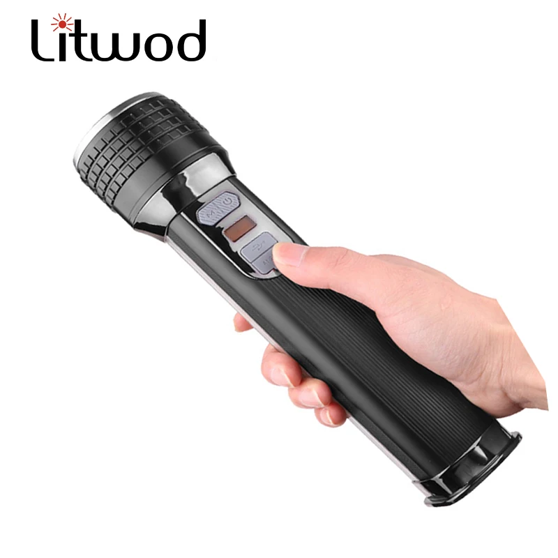 

XHP70.2 Built in 4* 18650 Battery Usb Charging Powerful Power Bank Zoom Flashlight Camping Led Flashlight Torch 29W