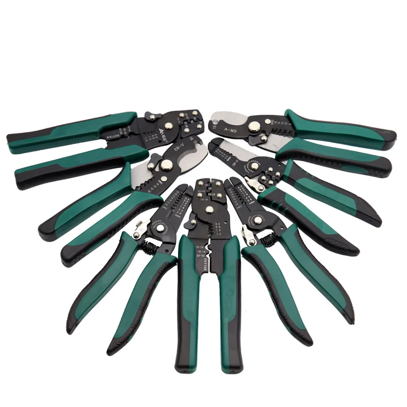 LUCHSHIY Multifuction Dụng Cụ Cầm Tay Cáp Dây Vũ Nữ Thoát Y Cắt Crimper Đa Năng Vũ Nữ Thoát Y Cắt Crimper Kìm Dây Dụng Cụ Đóng Đnh