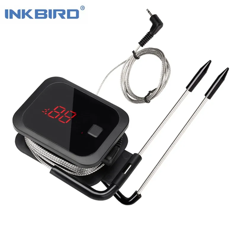 Inkbird-termômetro Digital Kitchen Food Sondas e Temporizador Cozinhar Ferramentas para Carne Água Leite Forno Sonda de Alimentos
