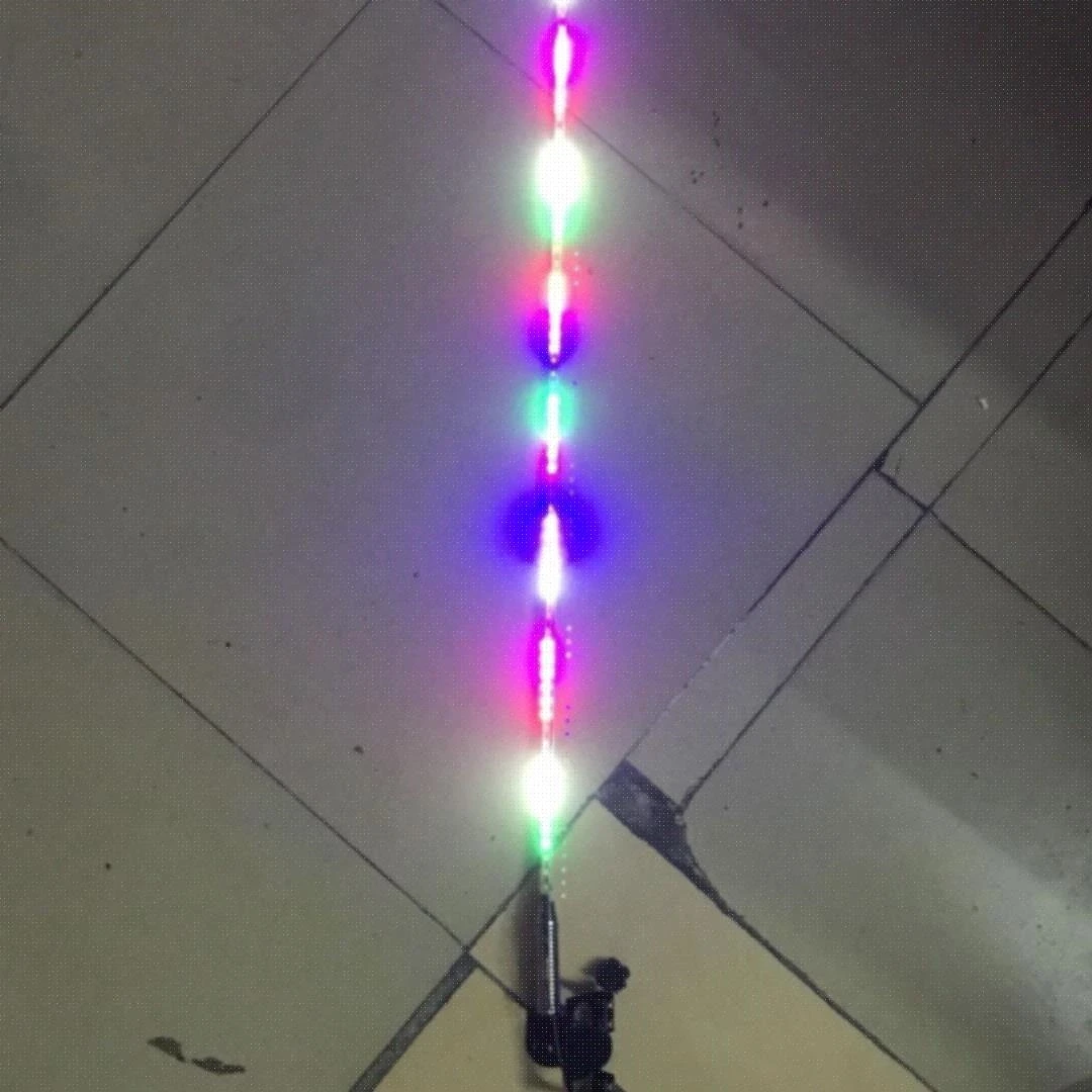 Large truck antenna color decoration light LED truck roof radio signal receiving line welcome light 24V