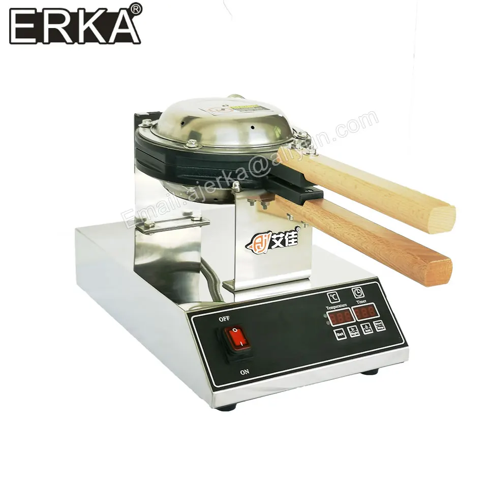 ERKA سعر المصنع مباشرة الكهربائية 110 فولت 220 فولت غير عصا فقاعة البيض آلة الهراء من القلب نمط نفخة كعكة الفرن