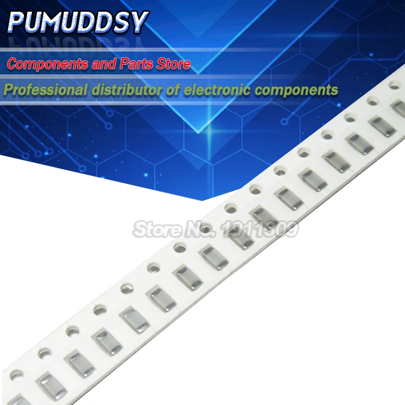 100PCS 100NF X7R Error 10% 50V 0.1UF 104 1206 smd capacitor