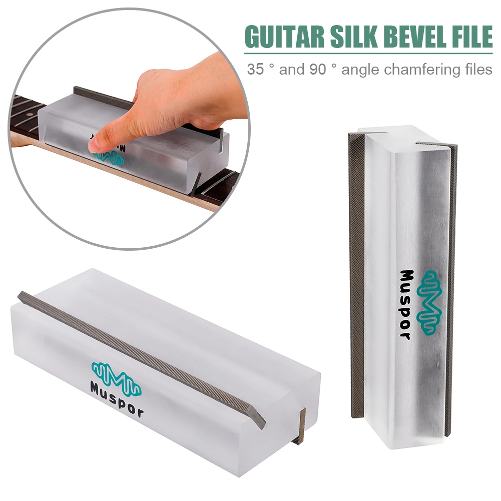 Guitar Fret Crowning File Luthier Repair Maintenance Polishing Tools Bevel-flush Files Musical Instruments Parts