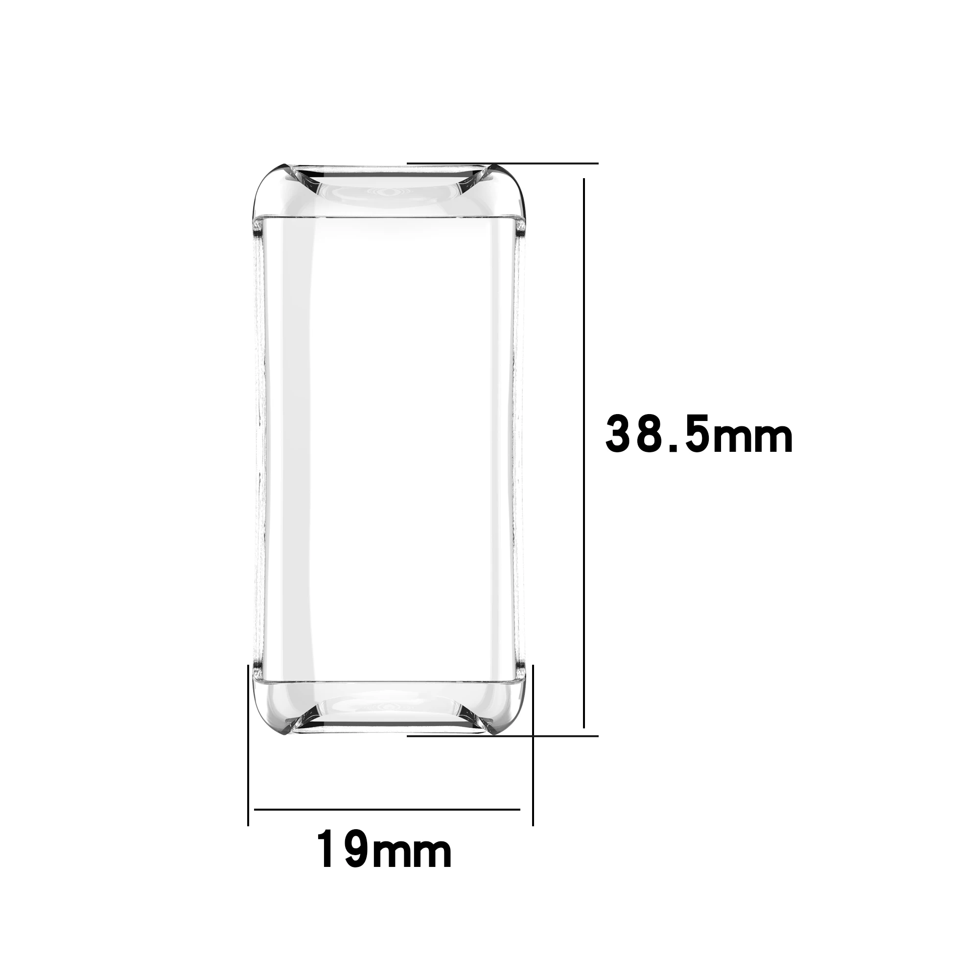 TPU Protective Case Shell Cover for Fitbit Inspire 2 Smart Watch Replacement Protective for Inspire 2 Watch Accessories