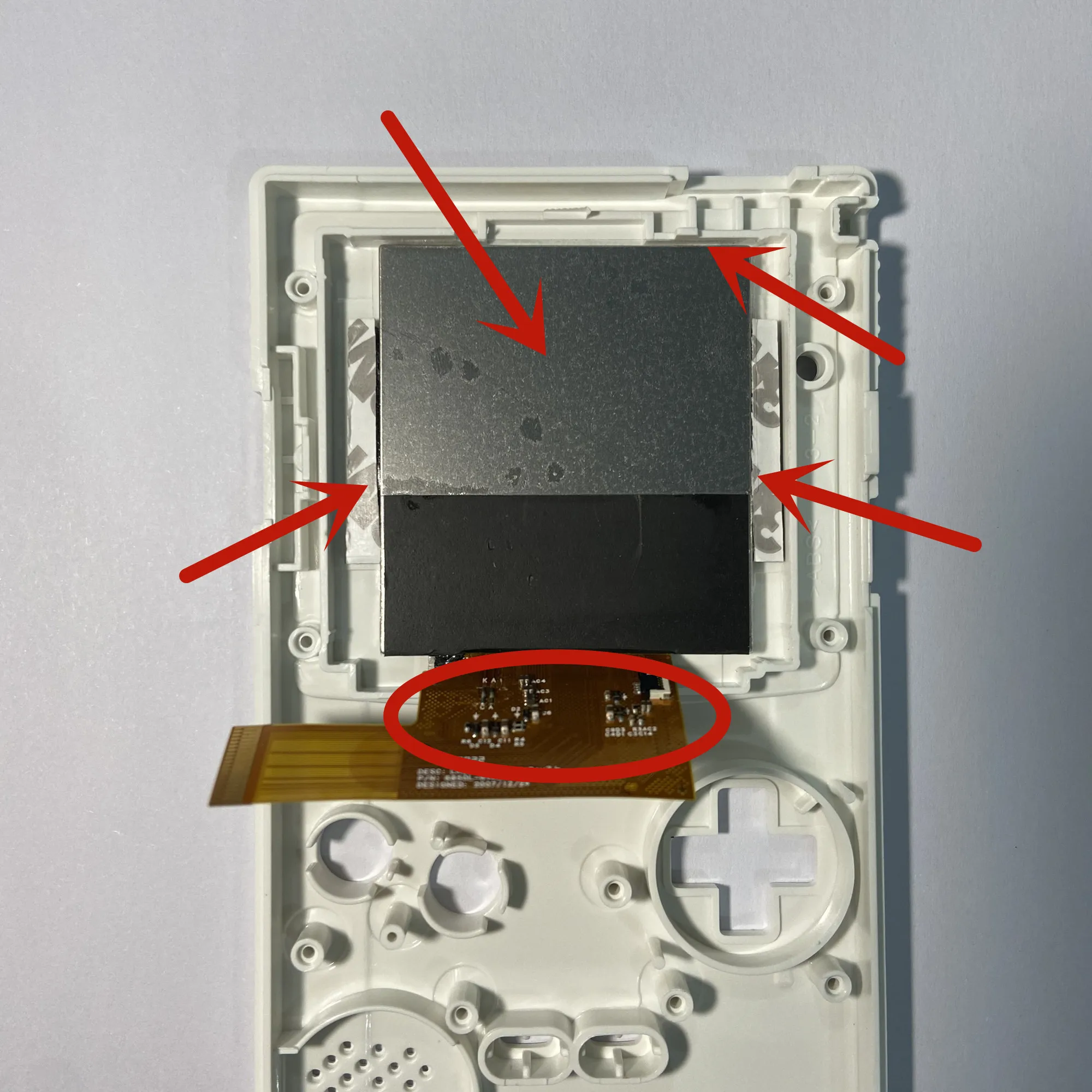 ЖК-дисплей 2,2 дюйма для GBC, ЖК-экран высокой яркости для Gameboy, цветная подключение и игра без сварки и резки корпуса